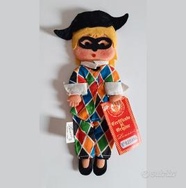 Bambola d'epoca Arlecchino LENCI - Vintage '60