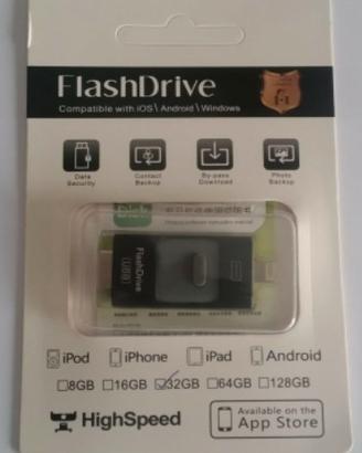 Pendrive USB 3.0 OTG 32 GB iOS, Android, Windows