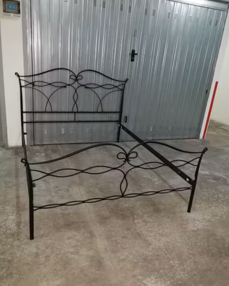 Letto in ferro battuto king size