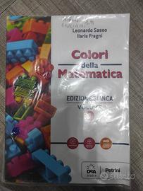 libro di matematica "COLORI DELLA MATEMATICA"