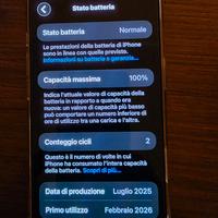 Iphone air 256 gb bianco