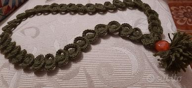 collana invernale in lana