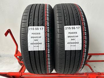 2 gomme 215 55 17 4STAGIONE