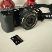 Sony a6000 Kit 16-50 Mirrorless solo 1200 scatti 