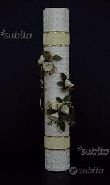 Tubo portapergamena bianco