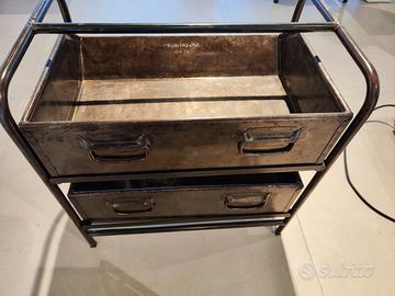 Contenitore industriale a due cestelli estraibili