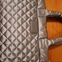 camomilla borsa grigia morbida