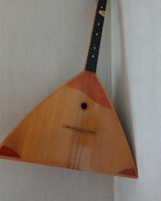 Balalaika russa originale 3 corde vintage anni 70