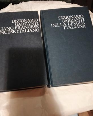 dizionari italiano e di francese garzanti