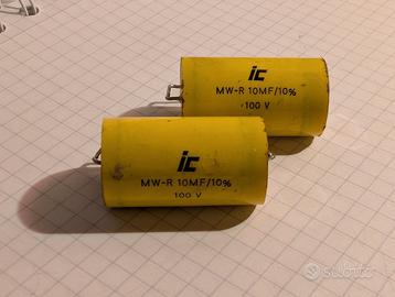 Condensatori vari per audiocostruzione