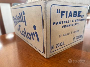 Scatola vintage pastelli serie fiabe n 2033/L