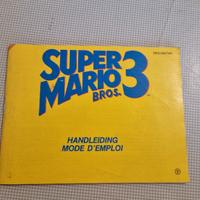 Manuale Gioco Nintendo Super Mario Bros 3 NES