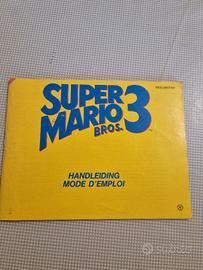 Manuale Gioco Nintendo Super Mario Bros 3 NES