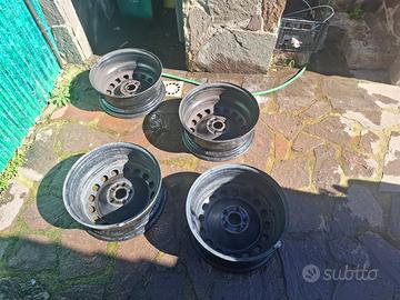 Cerchi in acciaio 16" pollici fiat tipo