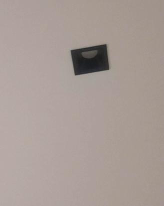 faretti metallo nero opaco