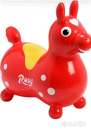 Cavallino gonfiabile Rody goioco bambini