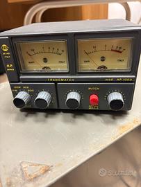 Zetagi hp 1000 accordatore wattmetro rosmetro