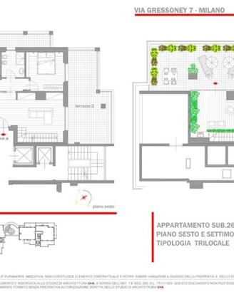 Appartamento di 166 m² con 4 locali a Milano