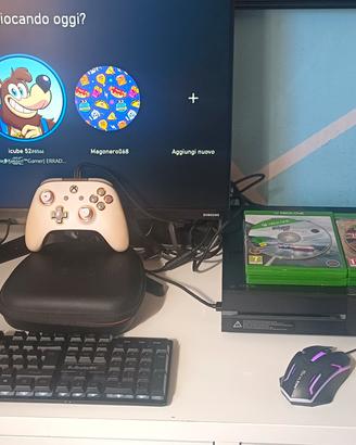 Postazione da gaming completa + 4 giochi
