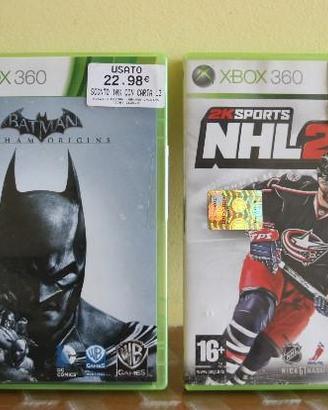 Due videogiochi per xbox360