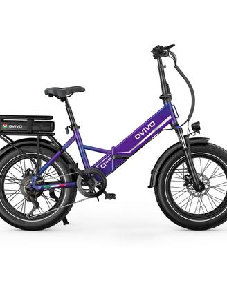 Bici elettrica Ovivo c1 max doppia battetia
