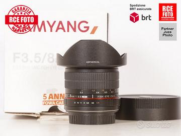 Samyang 8 F3.5 UMC Fish-eye CS II (Canon)