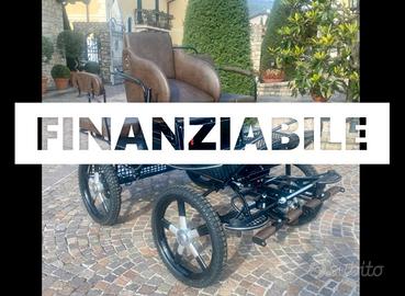 Carrozza per cavallo marathon per doppio pony
