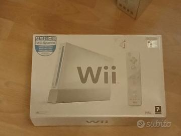 Console Wii Pal + Wii Sports (completa di scatola)