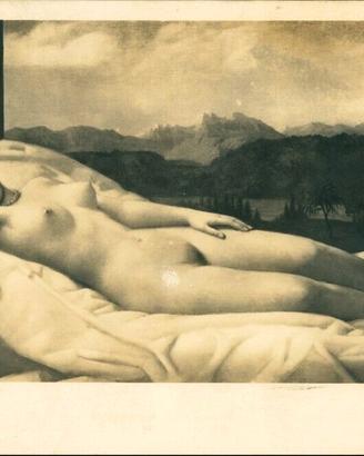 Cartolina tedesca epoca nazista Nudo Erotico 1937