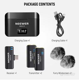 Microfono wireless professionale Neewer