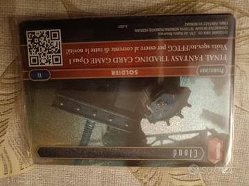 carta final fantasy 7 rare 