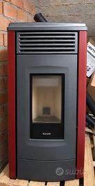 Stufa pellet Ravelli RV 120 Touch Steel - 12,1 kW