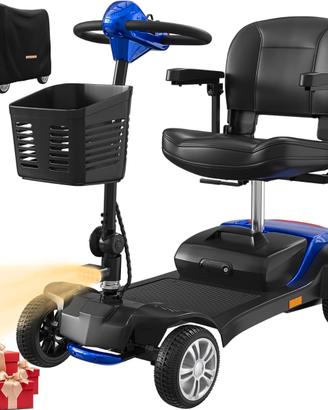 Scooter Elettrico Pieghevole a 4 ruote