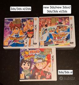 Giochi Nintendo 3DS: Inazuma eleven go, Naruto