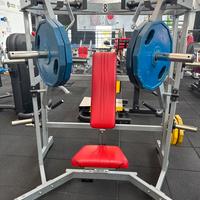 Chest press wide free weight