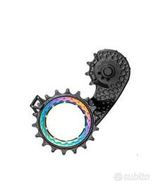 Absolute Black gabbia oversize per cambio Shimano