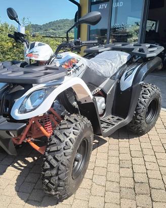 Quad kayo au 200 agricolo trattore targa gialla