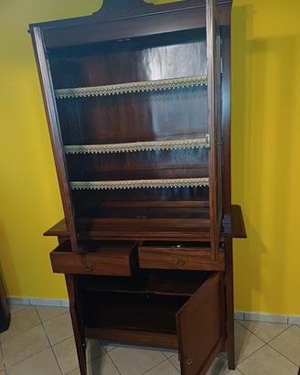 Vetrina credenza antica