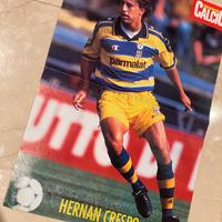 Poster Parma Calcio Hernan Crespo & AC Milan Weah