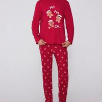 Pigiama Lungo Cotone Pesante