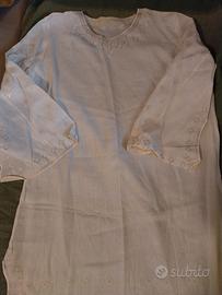 Vestito arabo Caftano bianco