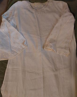 Vestito arabo Caftano bianco