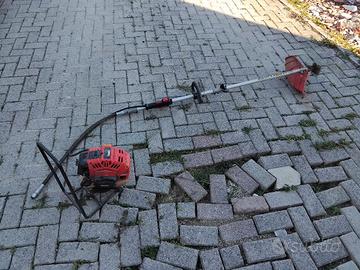 Decespugliatore a zaino Geotech a scoppio 