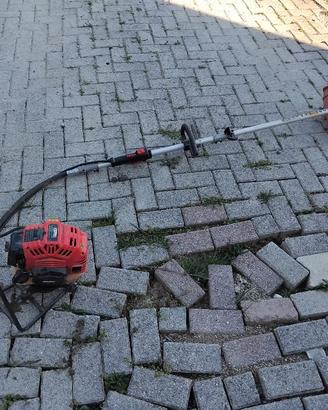 Decespugliatore a zaino Geotech a scoppio 