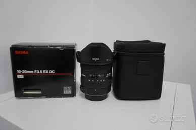 Sigma 10-20mm f/3.5 EX DC HSM (x Nikon F)