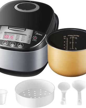 Midea Cuociriso, multicooker con 11 programmi, Ric