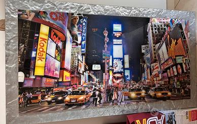 Quadro con swarosky new york city