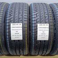 4 GOMME 225 45 18 CONTINENTAL 100% 2025 RIF3647