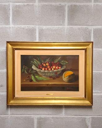 Splendida natura morta (74x57 cm con cornice)