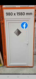porte esterne in pvc nuove 
